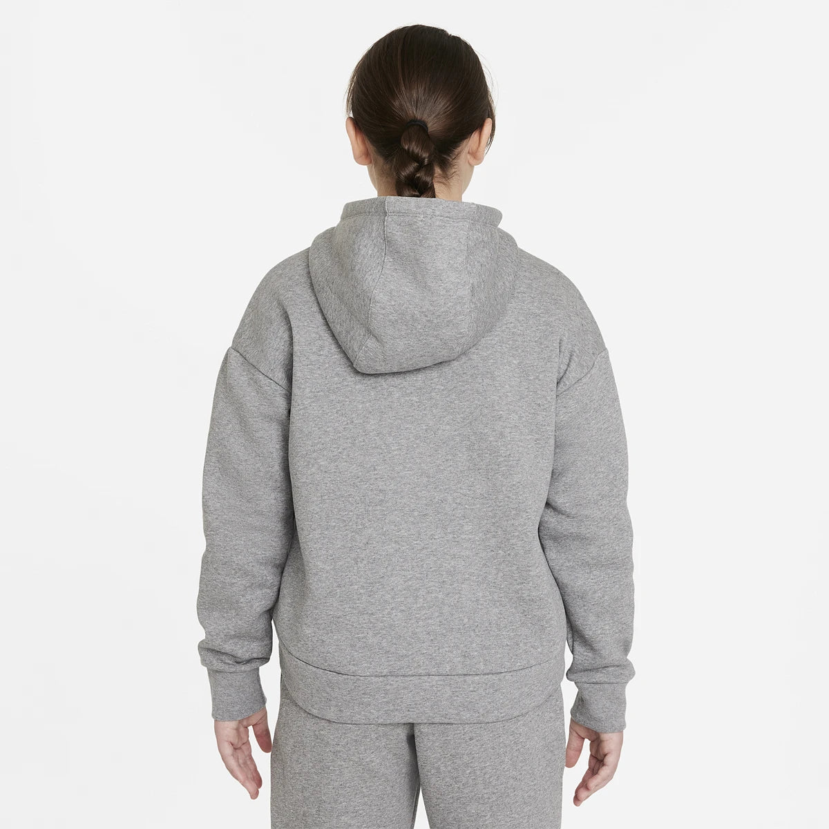 Sweat Nike Junior Fille Sportswear Club Fleece Full Zip A Capuche