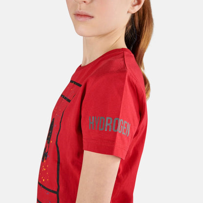 T-Shirt Hydrogen Junior Garcon Tennis Court