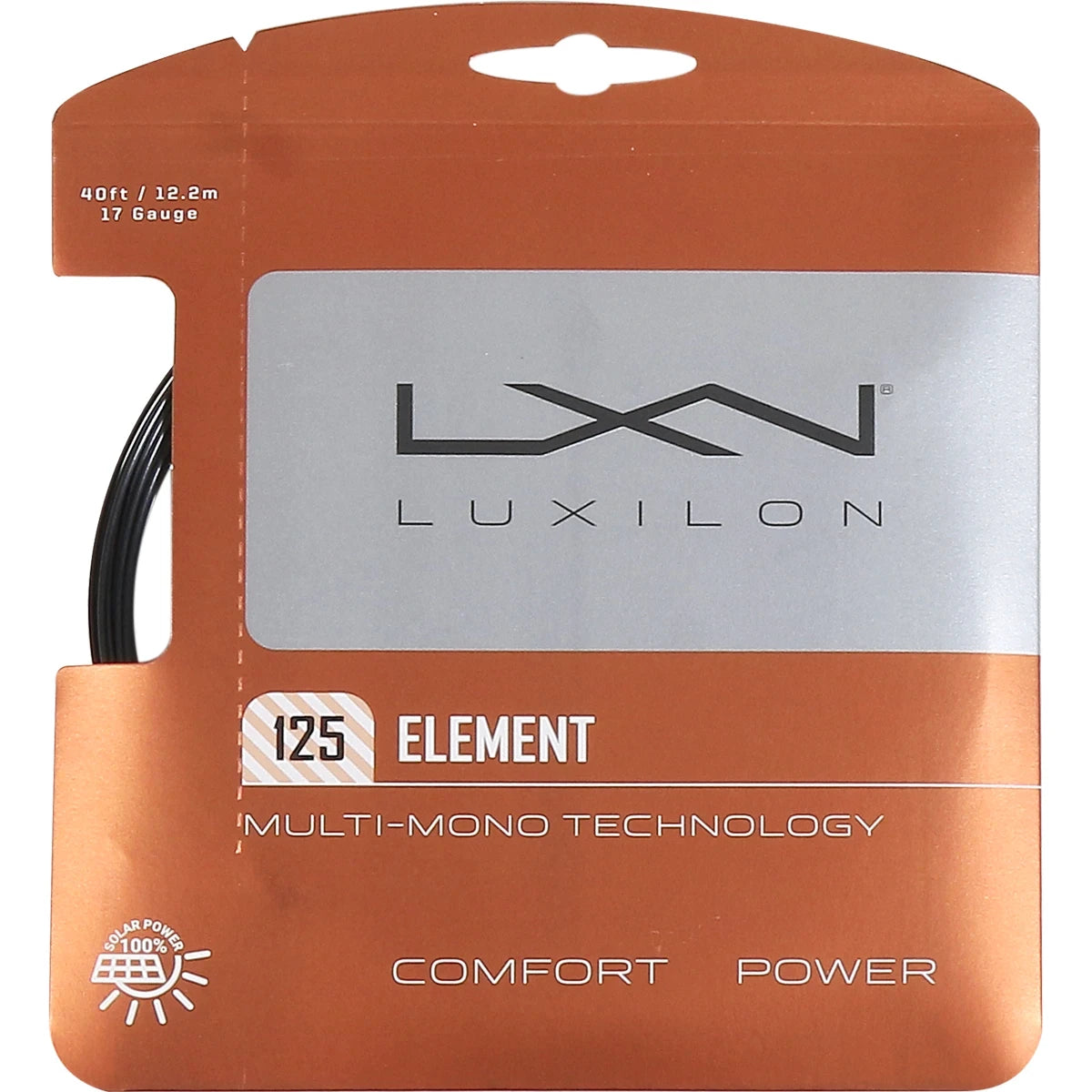 Cordage Luxilon Element Black (12 Mètres)