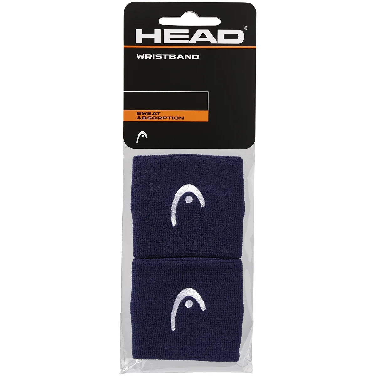 Paire de Serre Poignets Head Simple Largeur 2.5"