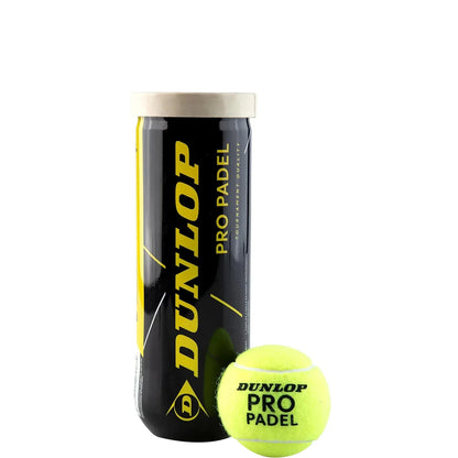 Bipack de 3 Balles Dunlop Pro Padel