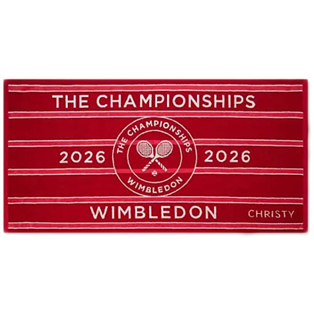 Serviette Joueur Wimbledon 2026 70*133 Cm