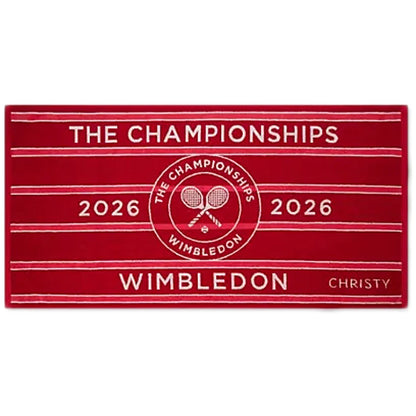 Serviette Joueur Wimbledon 2026 70*133 Cm