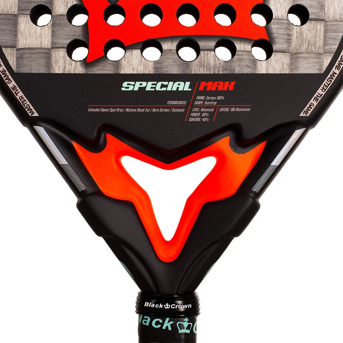 Raquette de Padel Black Crown Special Max