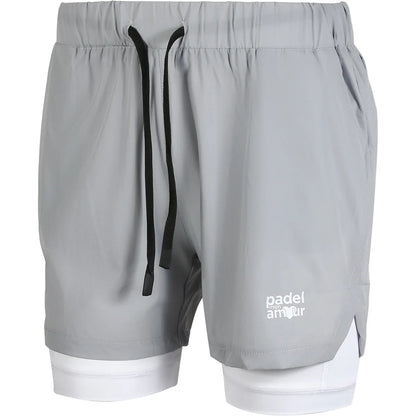 Short 2 en 1 Padel Mon Amour