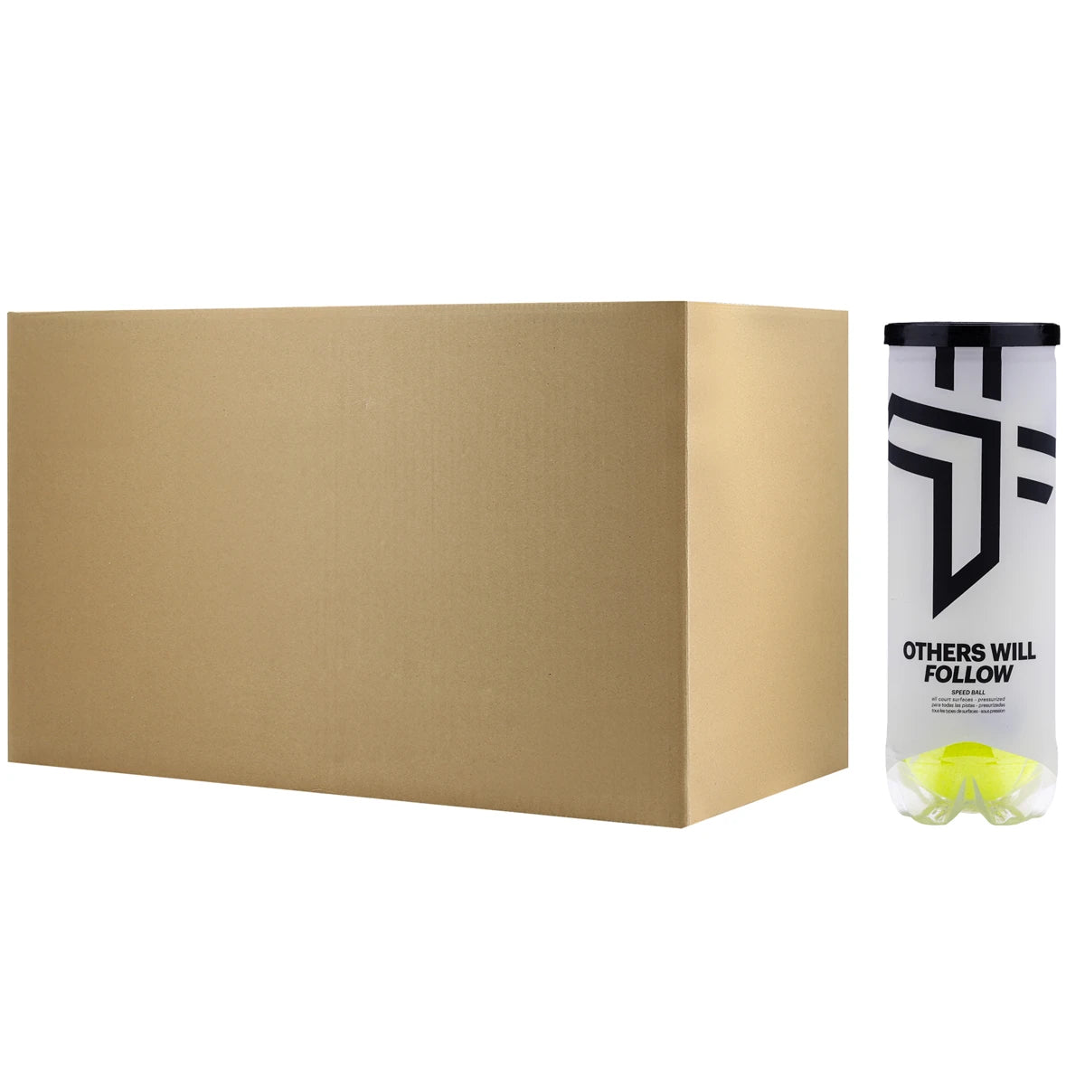 Carton de 24 Tubes de 3 Balles de Padel Oxdog Boost+