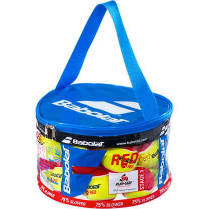 Sac Zippe de 24 Balles Babolat Red Felt