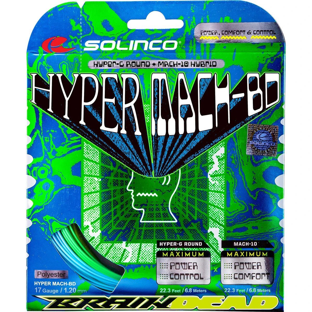 Cordage Solinco Hyper Mach Bd (12 Mètres)