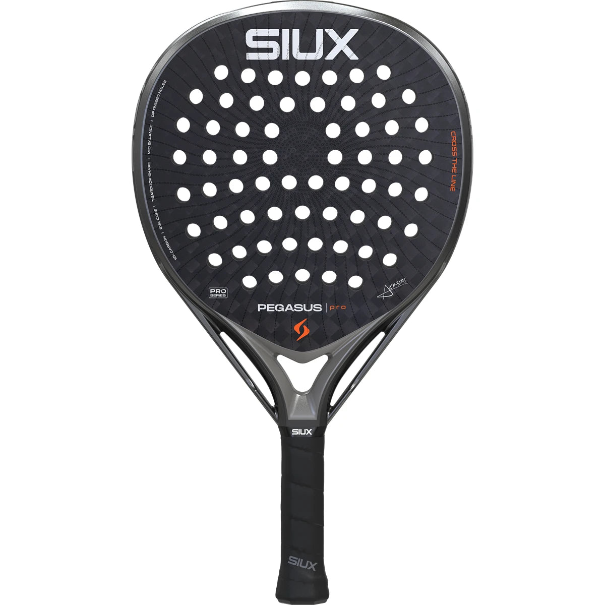 Raquette Test de Padel Siux Pegasus Pro 2026 Storm Grey