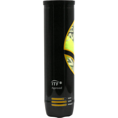Carton de 18 Tubes de 4 Balles de Tennis Tennispro Tour