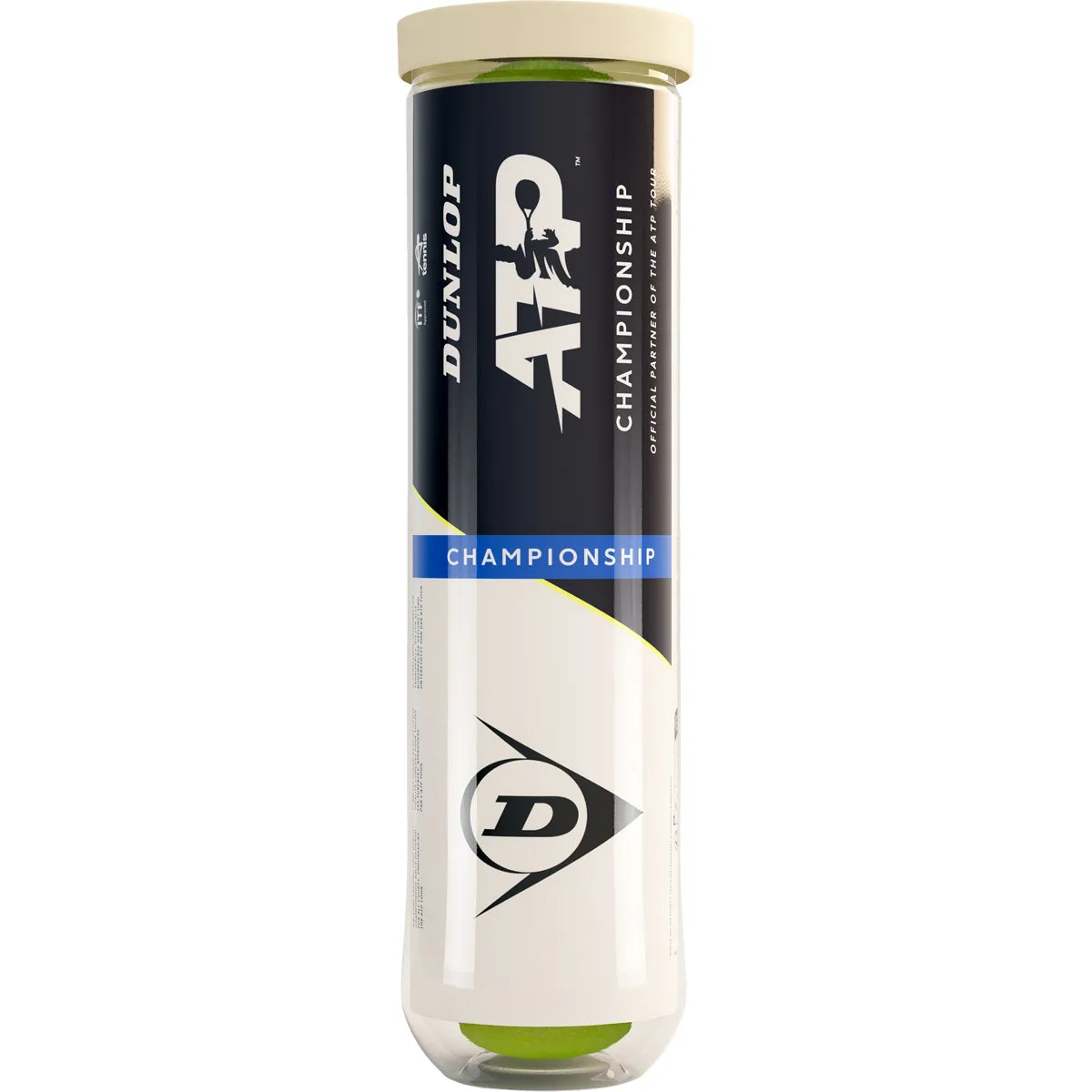 Tube de 4 Balles Dunlop Atp Championship
