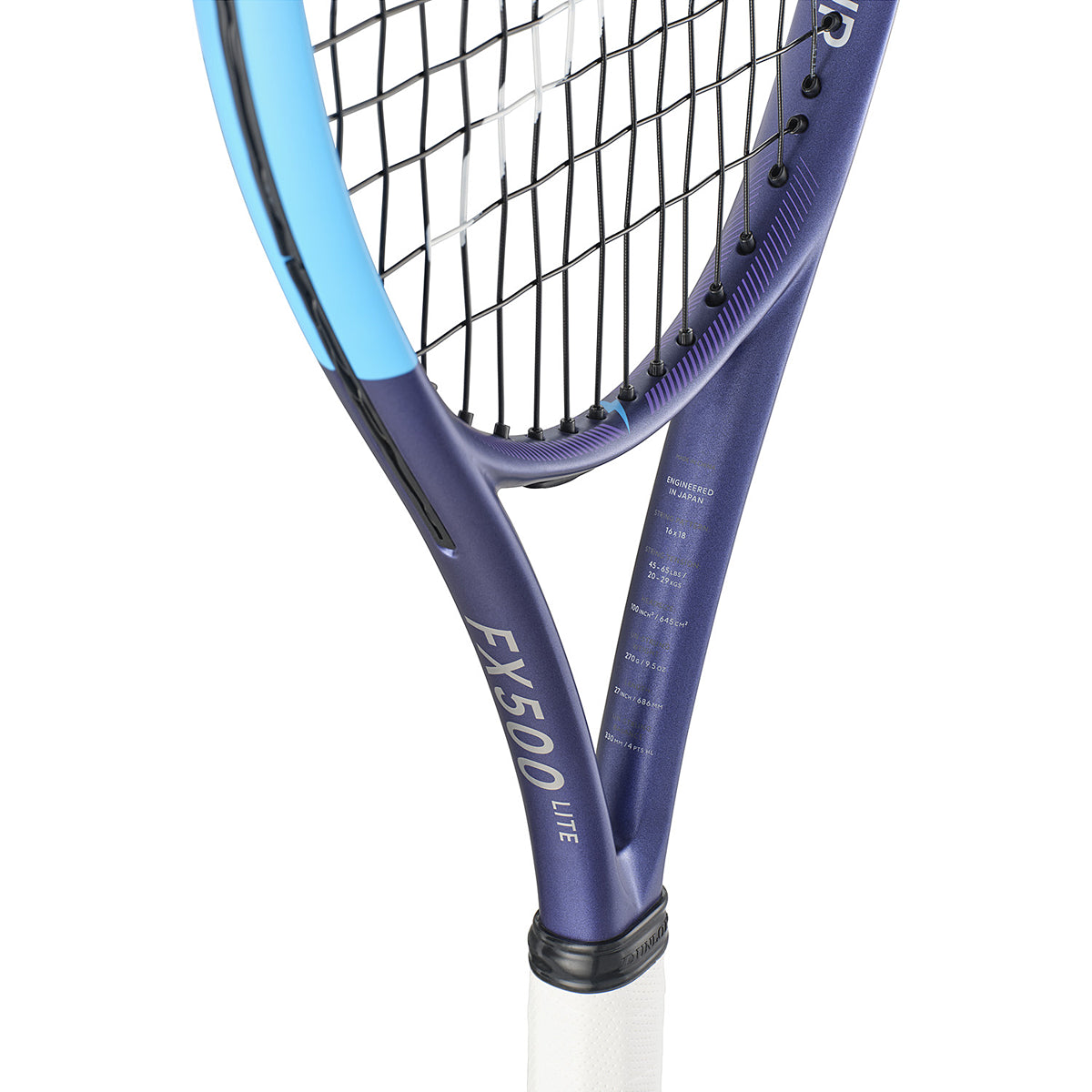 Raquette Test Dunlop FX 500 Lite (270 Gr)