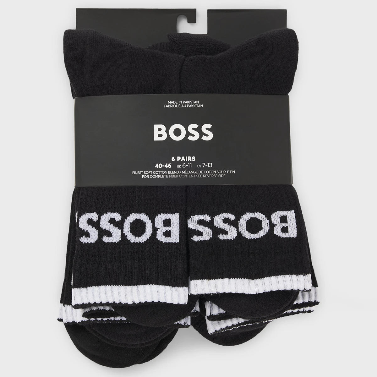 6 Paires de Chaussettes Boss Stripe