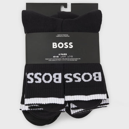 6 Paires de Chaussettes Boss Stripe