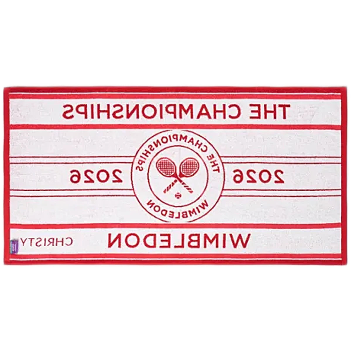 Serviette Joueur Wimbledon 2026 70*133 Cm