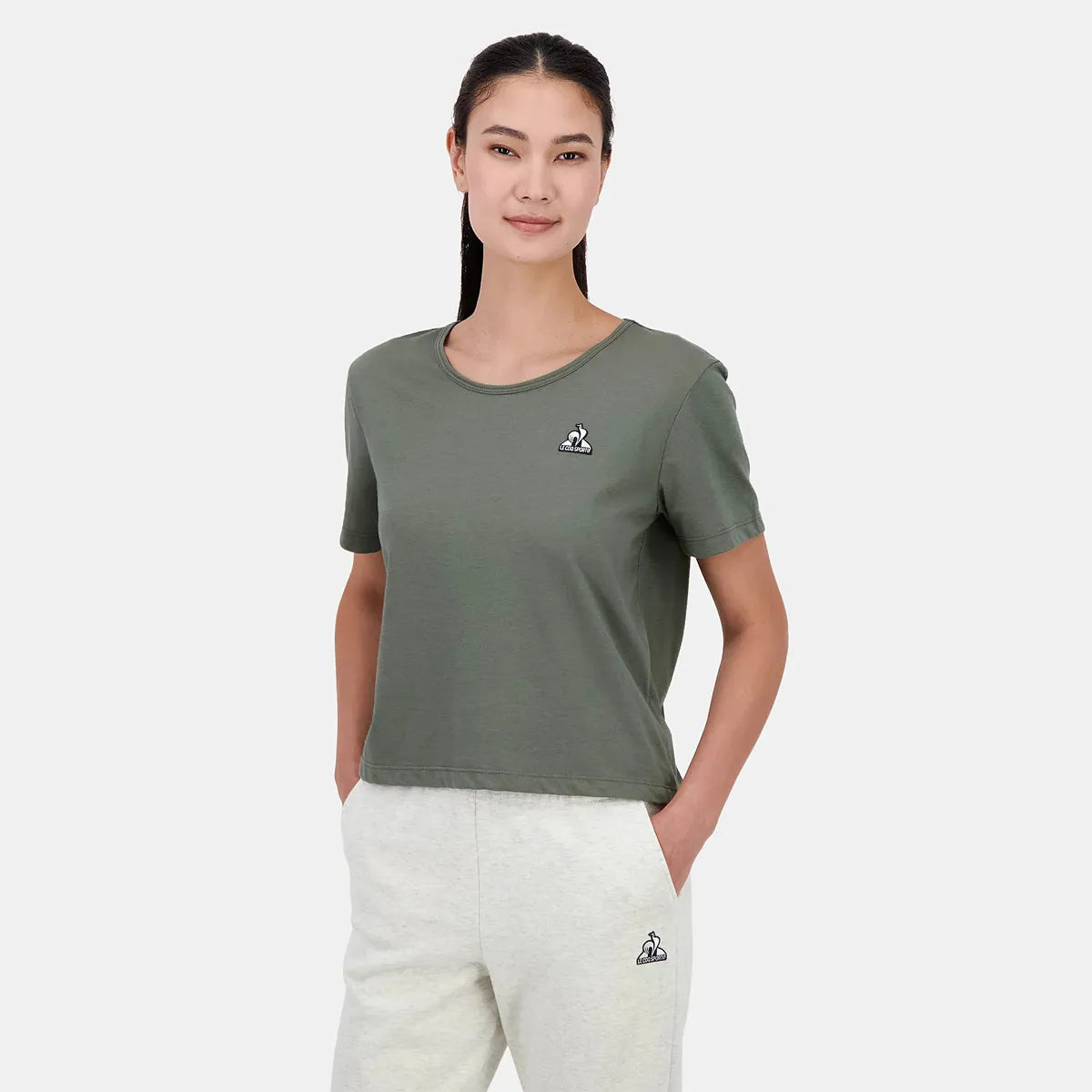 T-Shirt Le Coq Sportif Femme Contemporain