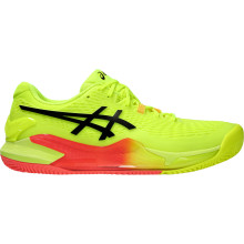 CHAUSSURES ASICS GEL RESOLUTION 9 PARIS TERRE BATTUE