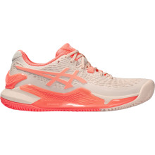 CHAUSSURES ASICS FEMME GEL-RESOLUTION 9 MELBOURNE TERRE BATTUE