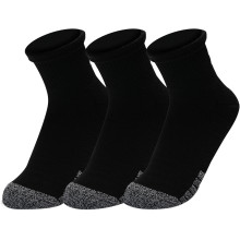 PACK DE 3 PAIRES DE CHAUSSETTES UNDER ARMOUR UNISEX HEATGEAR QUARTER