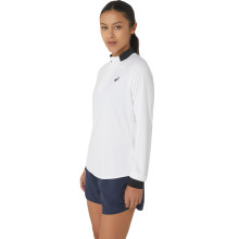 T-SHIRT ASICS FEMME COURT MANCHES LONGUES 1/2 ZIP