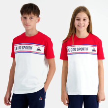 T-SHIRT LE COQ SPORTIF JUNIOR TRICOLORE