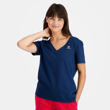 T-SHIRT LE COQ SPORTIF FEMME ESSENTIELS COL V PRINTEMPS/ETE