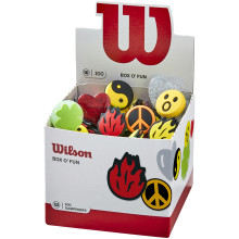 BOITE DE 100 ANTIVIBRATEURS WILSON O FUN