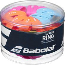 BOITE DE 60 CAOUTCHOUCS DE FINITION BABOLAT CUSTOM RING POUR GRIP ET SURGRIP