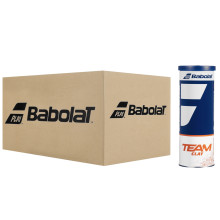 CARTON DE 30 TUBES DE 3 BALLES BABOLAT TEAM CLAY