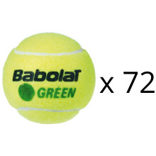 RECHARGE 72 BALLES BABOLAT GREEN