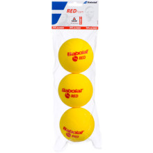 SACHET DE 3 BALLES BABOLAT RED FOAM