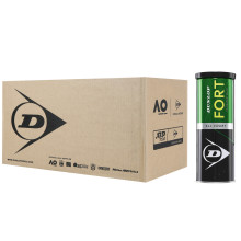 CARTON DE 24 TUBES DE 3 BALLES DUNLOP FORT SELECT
