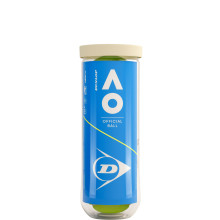 TUBE DE 3 BALLES DUNLOP AUSTRALIAN OPEN