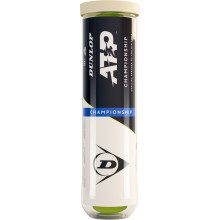 TUBE DE 4 BALLES DUNLOP ATP CHAMPIONSHIP