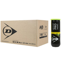 CARTON DE 24 TUBES DE 3 BALLES DUNLOP PRO PADEL