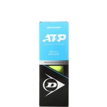 TUBE DE 3 BALLES DUNLOP ATP SANS PRESSION