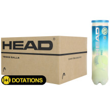 CARTON DE 18 TUBES DE 4 BALLES HEAD PRO