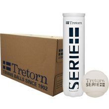 CARTON DE 18 TUBES DE 4 BALLES BLANCHES TRETORN SERIE+