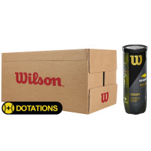 CARTON DE 24 TUBES DE 3 BALLES WILSON US OPEN
