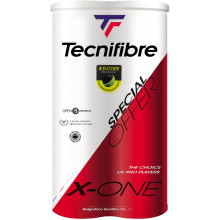 BIPACK DE 4 BALLES TECNIFIBRE X-ONE