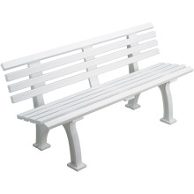 BANC DE TENNIS BLANC 1.5M