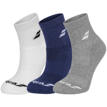 3 PAIRES DE CHAUSSETTES BABOLAT QUARTER