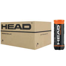 CARTON DE 24 TUBES DE 3 BALLES DE PADEL HEAD PRO