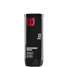 TUBE DE 3 BALLES DE PADEL WILSON SPEED
