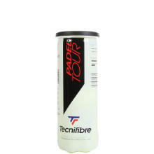 TUBE DE 3 BALLES DE PADEL TECNIFIBRE TOUR