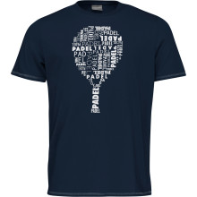 T-SHIRT HEAD JUNIOR GARCON TYPO PADEL