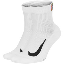 2 PAIRES DE CHAUSSETTES NIKE COURT ANKLE (BASSE CHEVILLE)