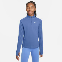 SWEAT NIKE JUNIOR FILLE DRI FIT MANCHES LONGUES 1/2 ZIP