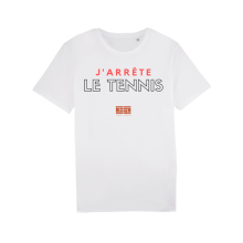 T-SHIRT TENNIS LEGEND J'ARRETE LE TENNIS