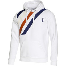 SWEAT QUIET PLEASE RETRO STRIPE A CAPUCHE